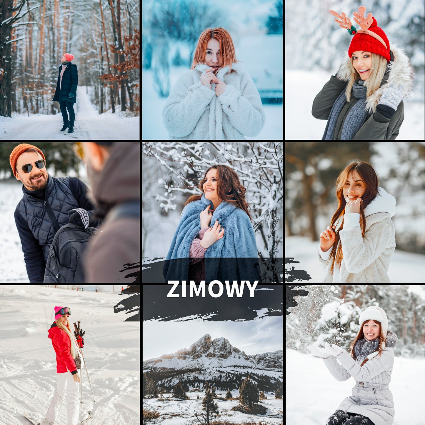 Přednastavení ZIMNÍ (10 variant)