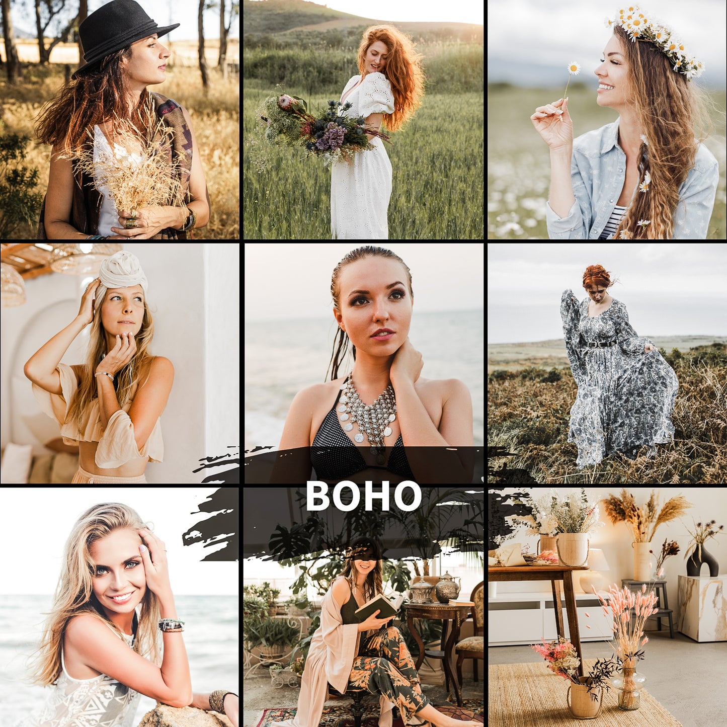 Přednastavení BOHO (10 variant)