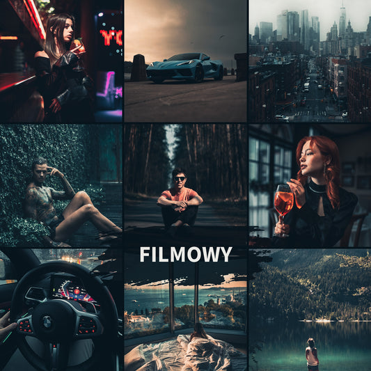 Přednastavení FILMOVÉ (10 variant)