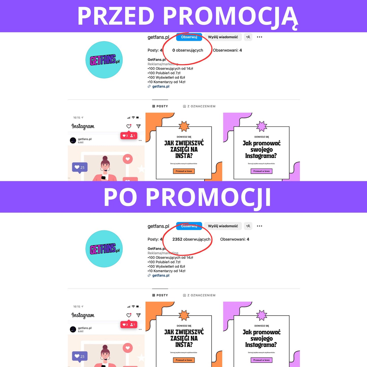 Sledovatelé na Instagramu