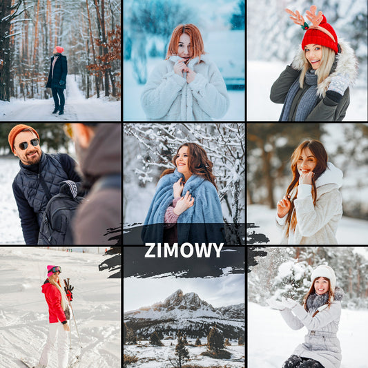 Přednastavení ZIMNÍ (10 variant)